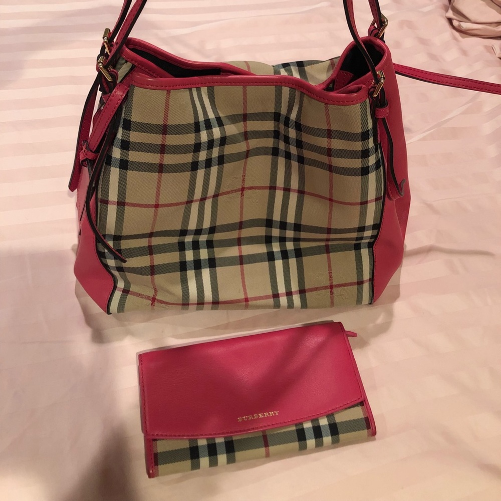 Authentic Burberry tote